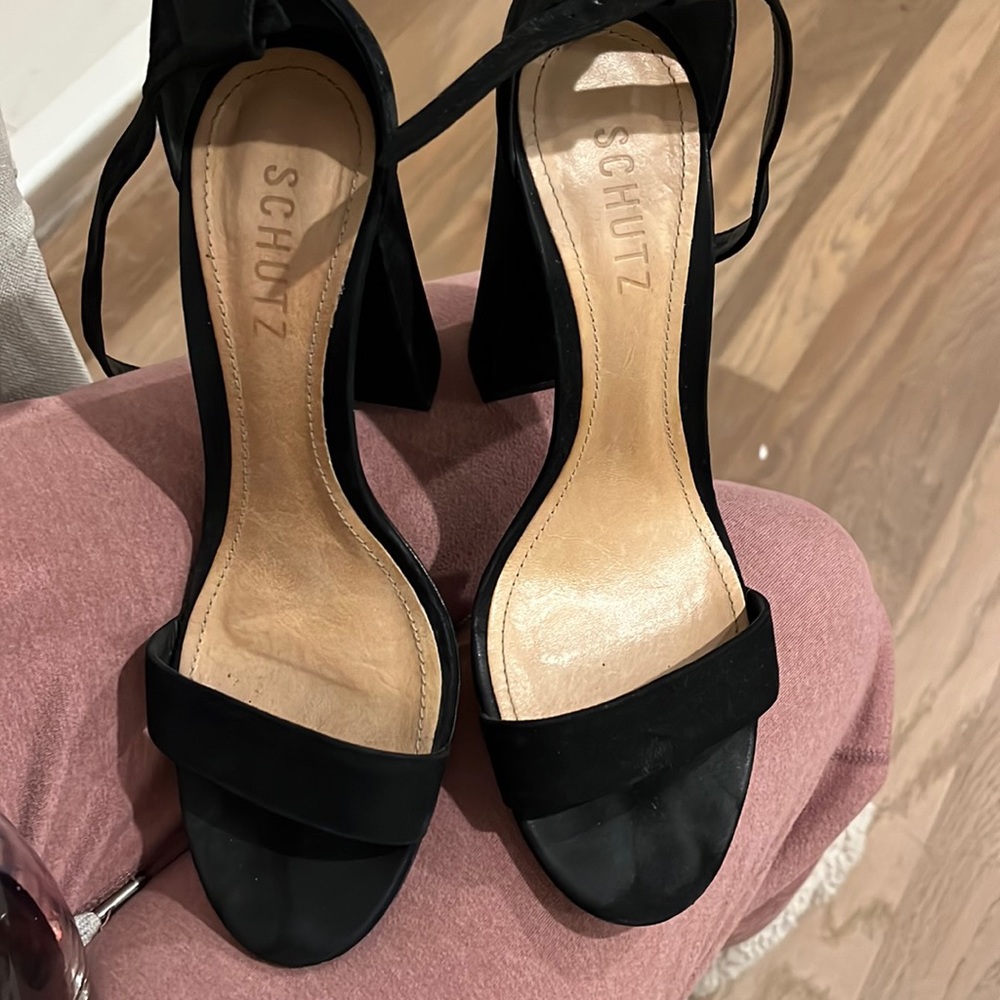 Black heels